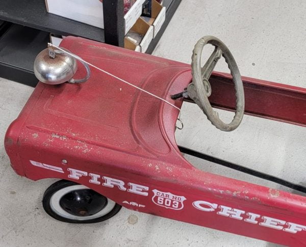 AMF Fire Chief Pedal Car, Original Bell