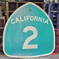 California State Route 2 Road Sign