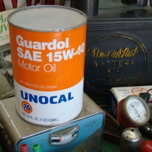 Unocal (Union) 76 Guardol SAE 15W-40 Cardboard Can