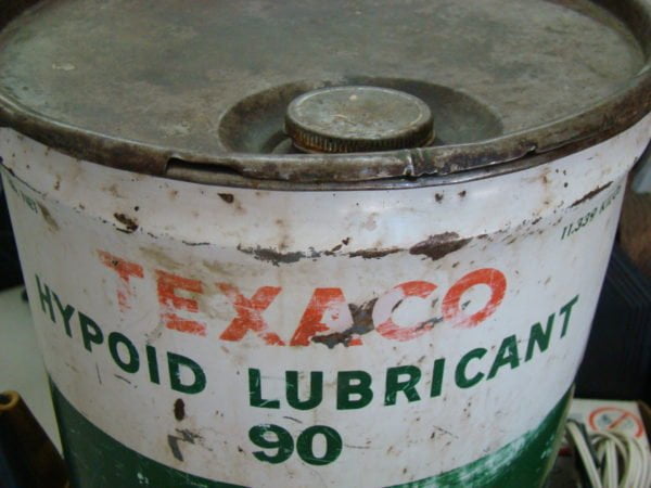 Texaco Hypoid Lubricant 90 Bucket Top