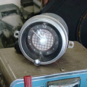 Vintage Dash Clock, Round