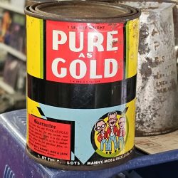 Pep Boys Pure As Gold Lubricant Can