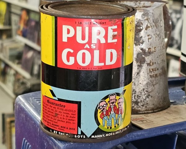 Pep Boys Pure As Gold Lubricant Can