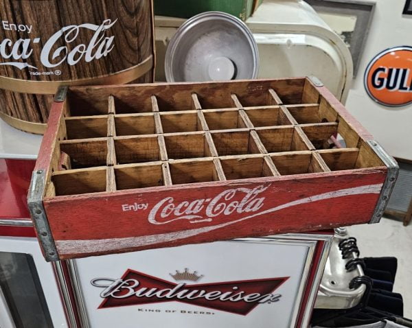 Enjoy Coca-Cola Wooden Crate 24-Hole