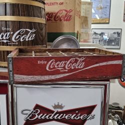 Enjoy Coca-Cola Wooden Crate