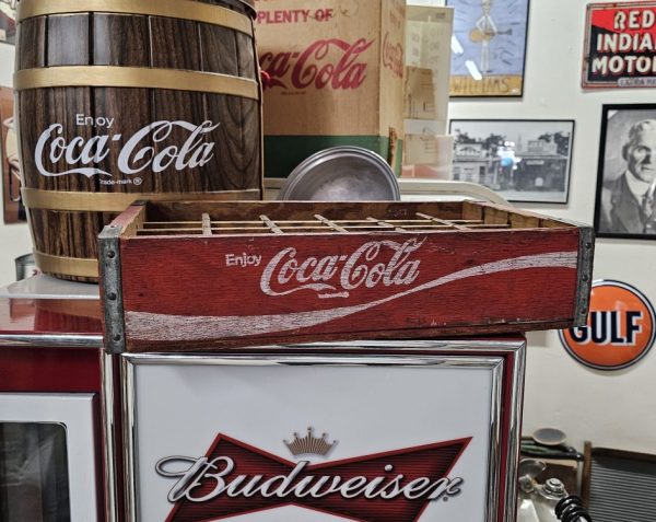 Enjoy Coca-Cola Wooden Crate