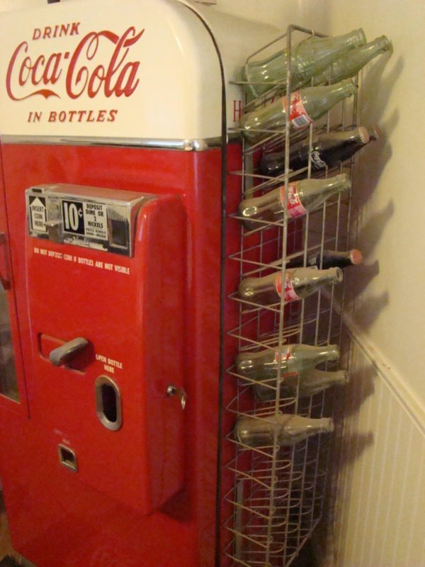 Coca-Cola In Bottles Vendo 81-B Rack