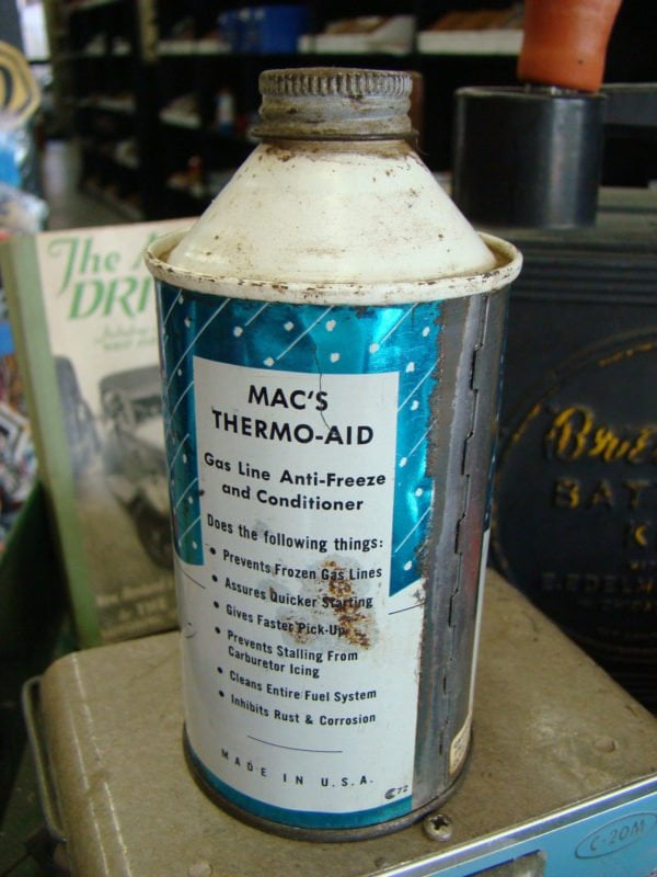 Mac's Thermo-Aid Anti-Freeze Cone Top Back