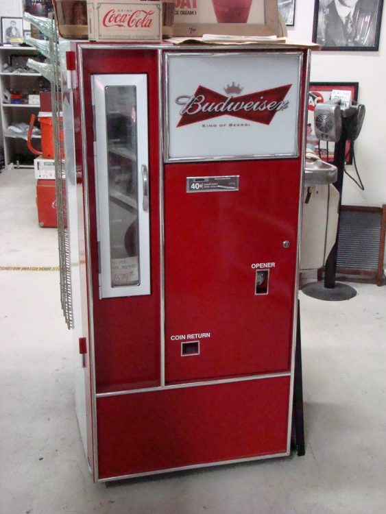 Budweiser King Of Beers Machine, Restored