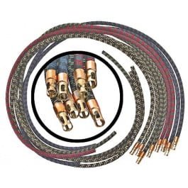 1937-41 Spark Plug Wire Set Color Coded