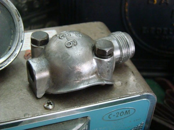 1928-48 Speedometer Gear Case Side