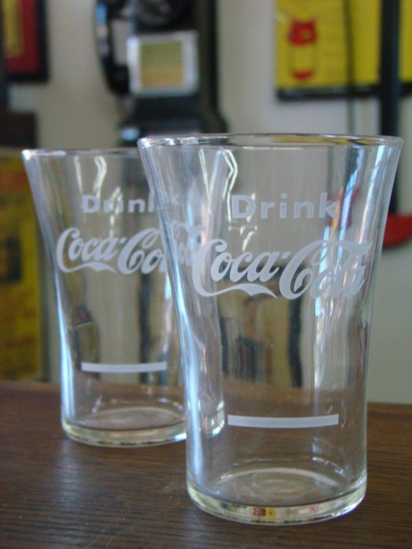 Drink Coca-Cola Glass Set With Syrup Line 1