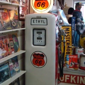 Phillips 66 Erie 745 Gas Pump Lit