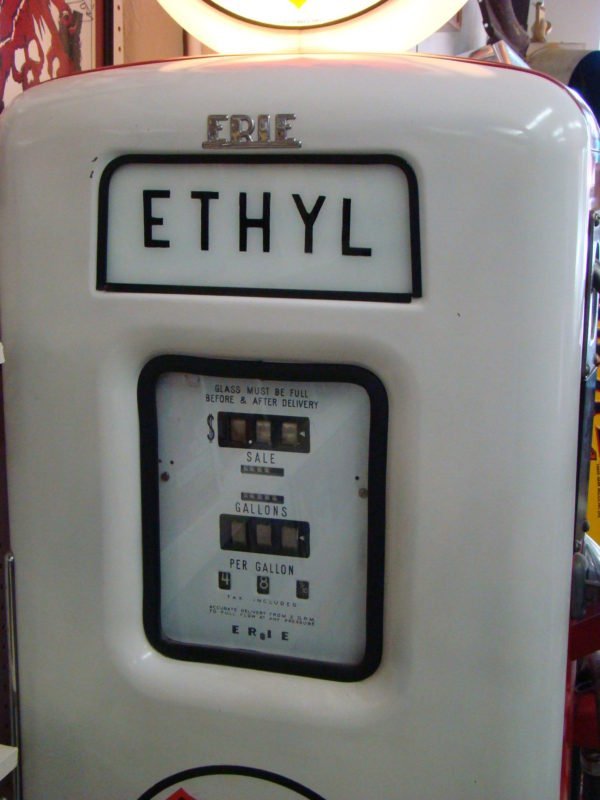 Phillips 66 Erie 745 Gas Pump Lit Door