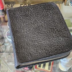 Leather Mens Grooming Travel Kit 