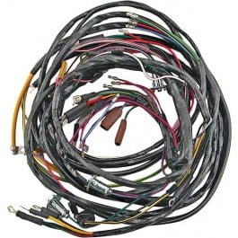 1955 Dash Wiring Harness With Generator Oil Lights, V8