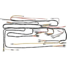 1953 Dash Wiring Harness With Loop Style Amp Gauge, V-8