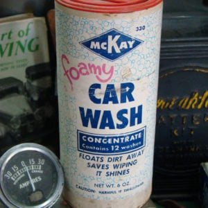 McKay Foamy Car Wash, Cardboard