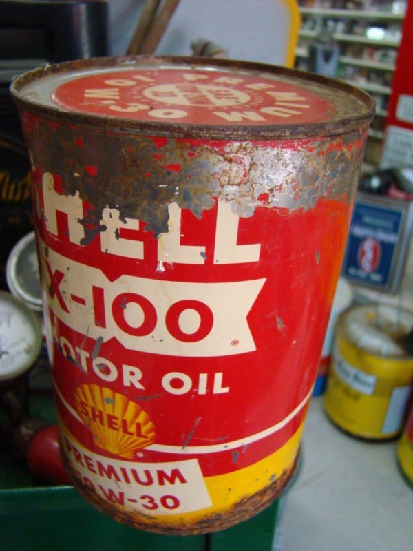 Shell X-100 Motor Oil Side 2