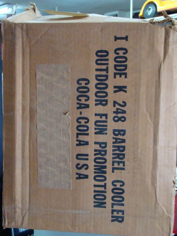 Coca-Cola Soda Keg Barrel Cooler Box