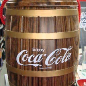 Coca-Cola Soda Keg Barrel Plastic Styrofoam Cooler