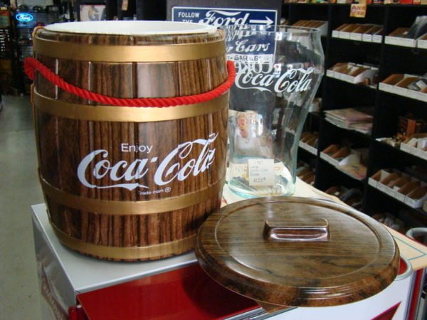 Coca-Cola Soda Keg Barrel Cooler Top