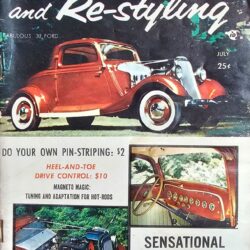 Rodding And Re-styling July 1957