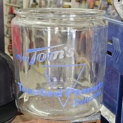 Enjoy Toms Toasted Peanuts Delicious Glass Jar ONLY