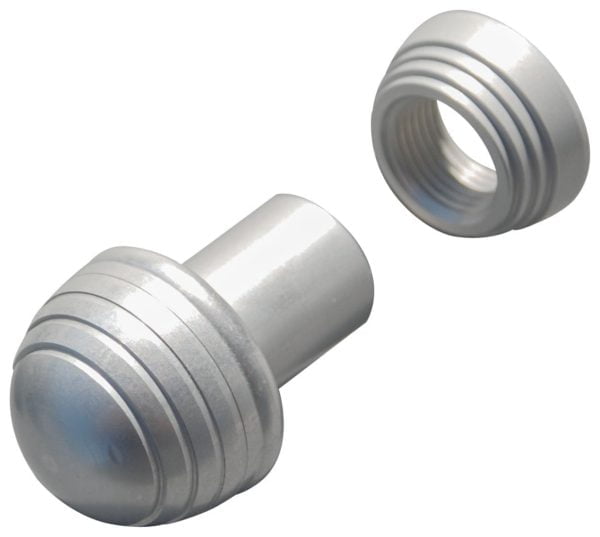 1940 Style Ford Dash Knob & Collar Set, Universal Aluminum