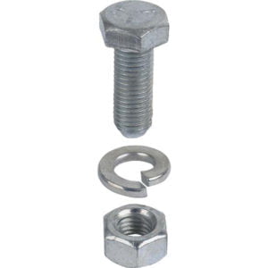 1928 Rear Fender Brace Bolt Nut Set