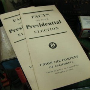 Union Oil Company Of California Facts On Presidential Election 1948