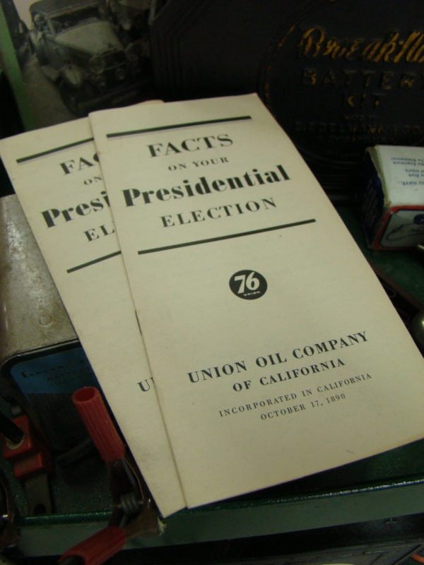 Union Oil Company Of California Facts On Presidential Election 1948