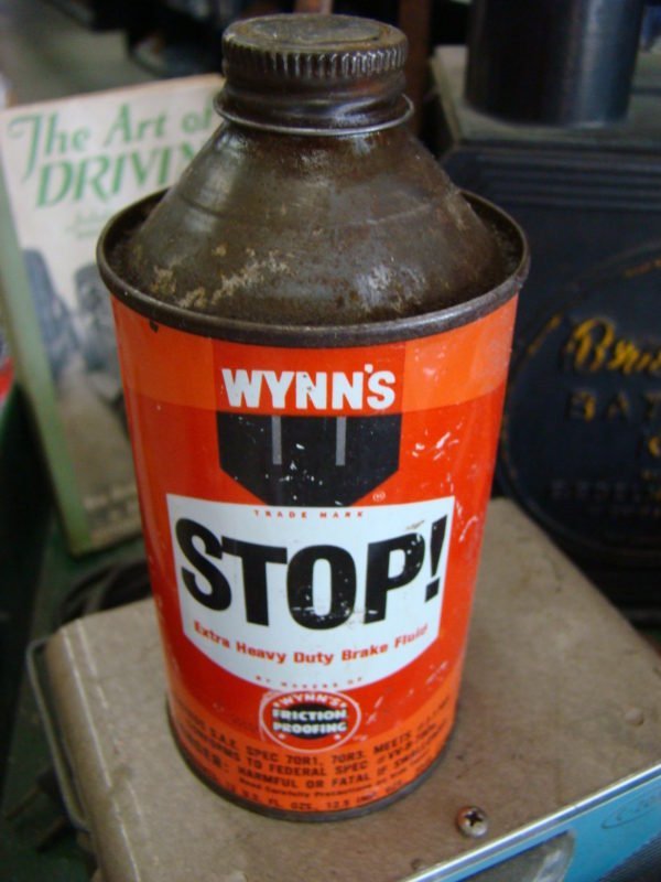 Wynns Stop Brake Fluid Cone Top