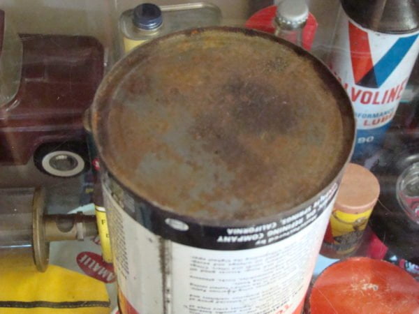 TORCO V-Bloc Motor Oil Tin Can Quart Bottom