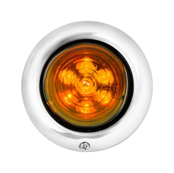 Baby Bullet Hot Rod Tail Lamp Light Amber Front