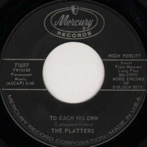 Platters: To Each His Own/Down The River To Golden Dreams