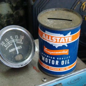 Allstate Compounded Motor Oil Can Bank