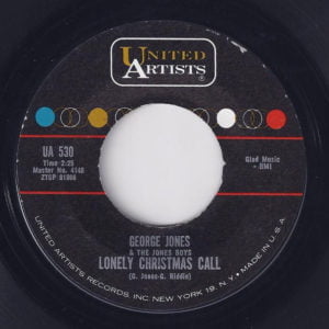 George Jones & The Jones Boys: Lonely Christmas Call/My Mom And Santa Claus