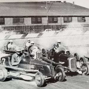 Dirt Track Midget Racers