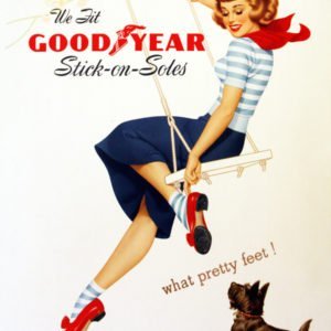 Goodyear Stick-On-Soles Pin-Up