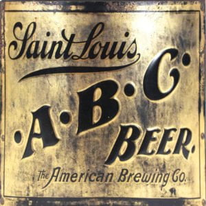 St. Louis ABC Beer Sign