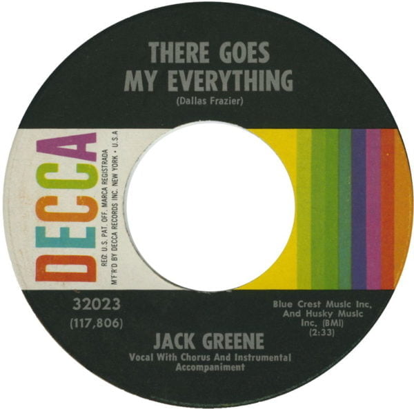 Greene, Jack: There Goes My Everything/The Hardest Easy Thing