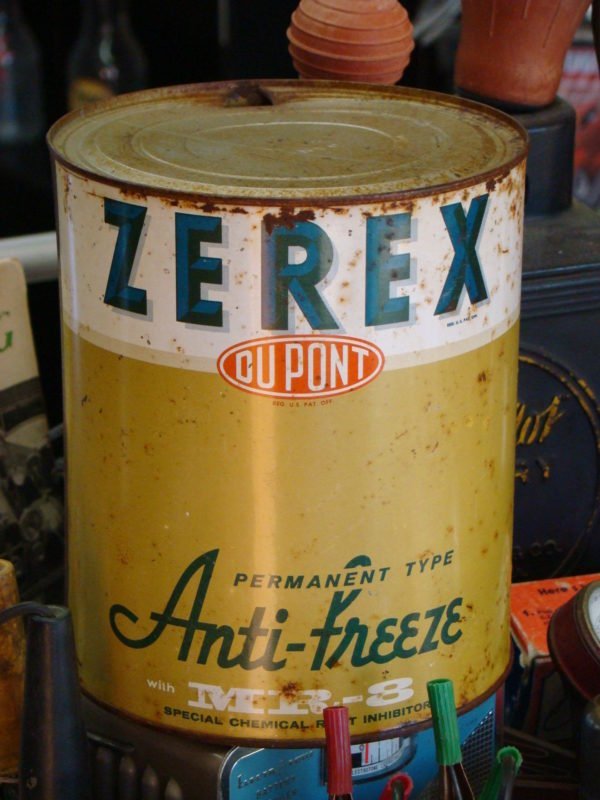 ZEREX Permanent Type Anti-Freeze By Dupont Can, One Gallon 