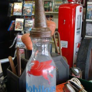 Mobilgas Pegasus Oil Bottle One Quart