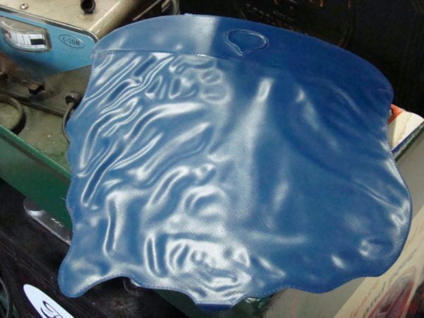 Automotive Dash Knob Trash Bag Back