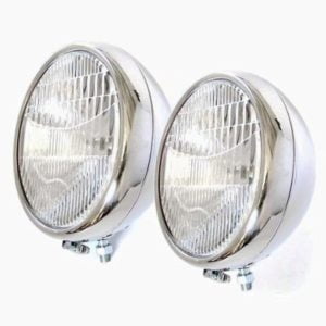 1928-29 Head Lamps, Quartz Halogen With Turn Signals