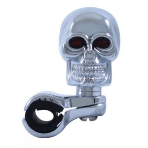 Steering Wheel Spinner Knob, Skull