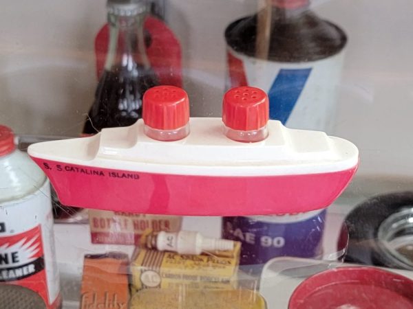 SS Catalina Island Salt Pepper Shaker Boat