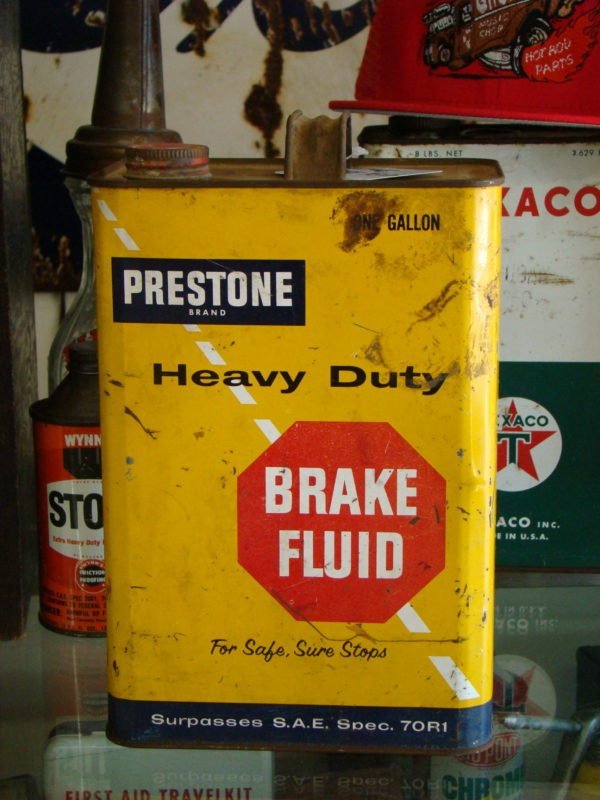 Prestone Heavy Duty Brake Fluid Can