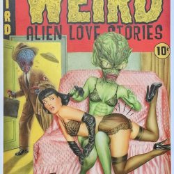 Bettie Page Weird Alien Love Stories